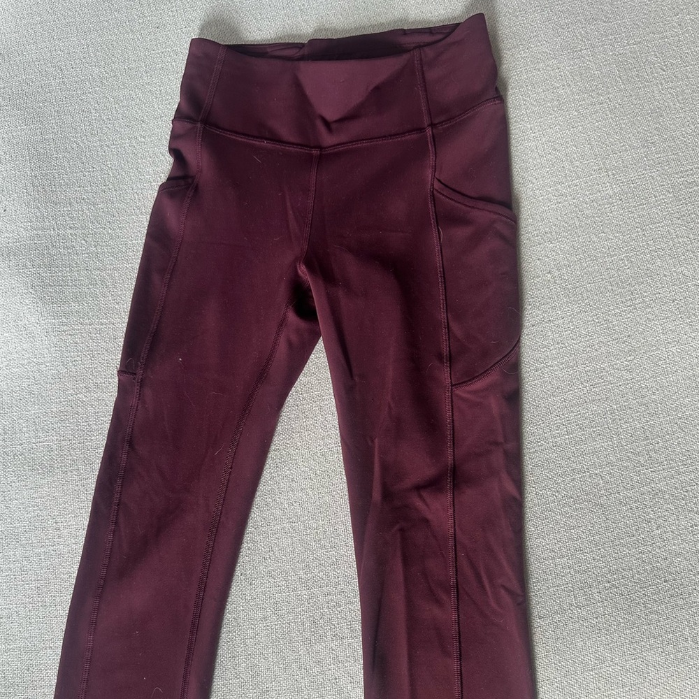 Lululemon power thru high rise